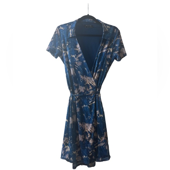 URBAN OUTFITTERS TIE-DYE WRAP MESH DRESS- SIze Small - Picture 4 of 8